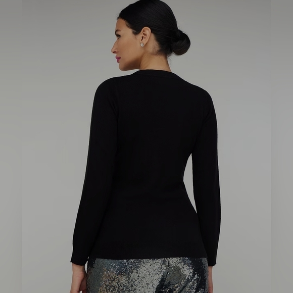 New York & Company Turquoise Blue Essential Crewneck Sweater Size XXL - Picture 2 of 2